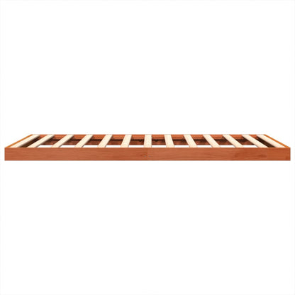 Giroletto Marrone Cera 135x190 cm in Legno Massello di Pino | homemem39