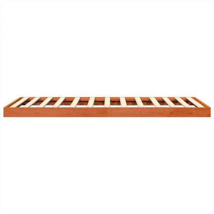 Giroletto Marrone Cera 120x190 cm in Legno Massello di Pino