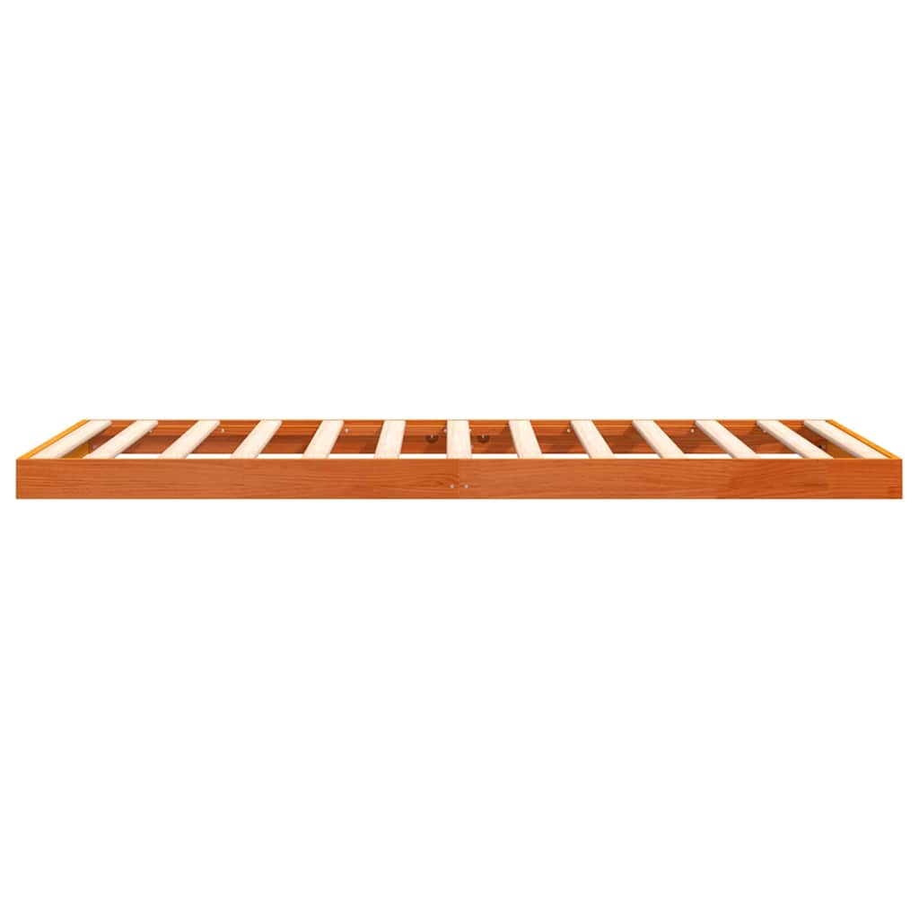 Giroletto Marrone Cera 75x190 cm in Legno Massello di Pino