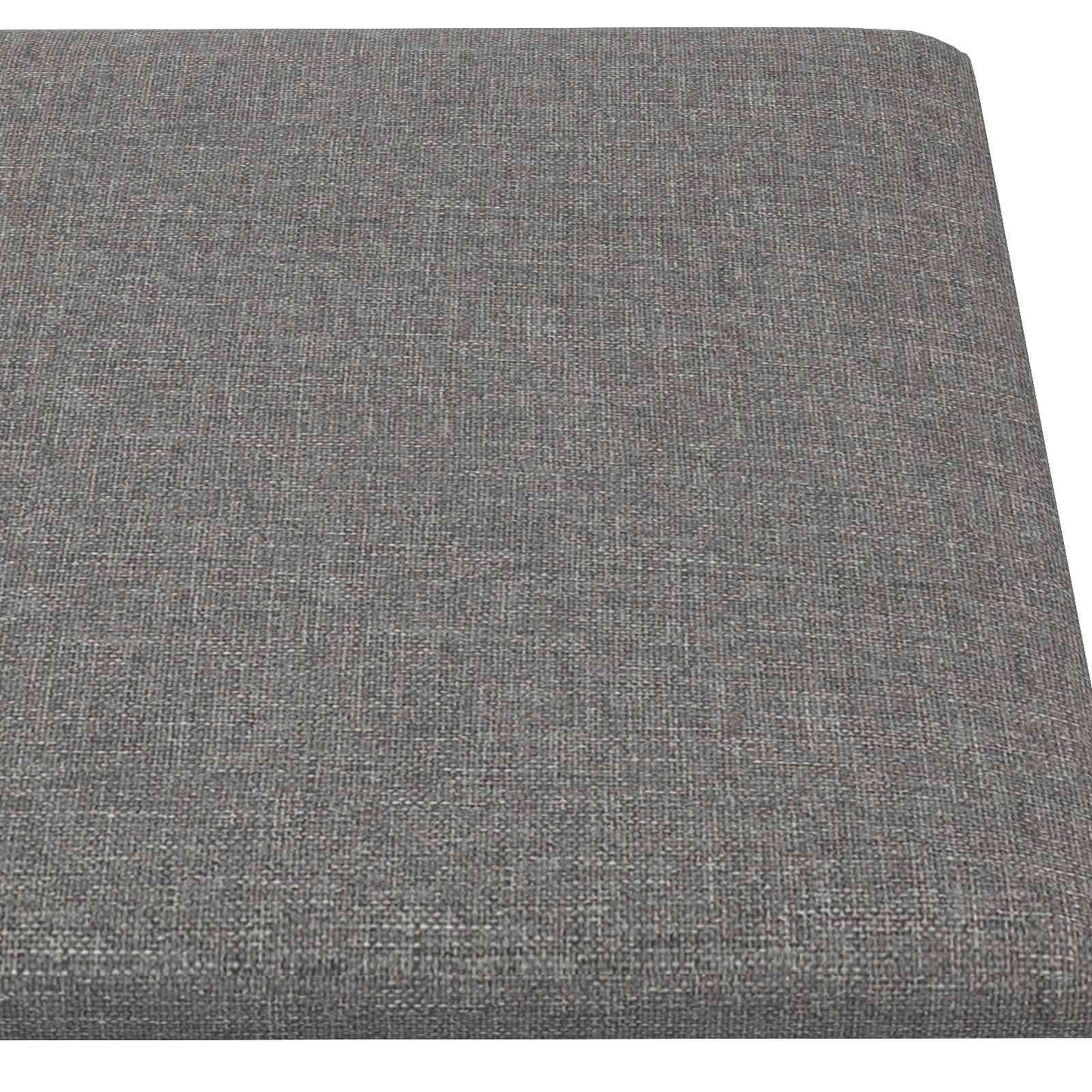 Testiera da Parete 12 pcs Grigio chiaro 30 x 15 cm Tessuto | homemem39