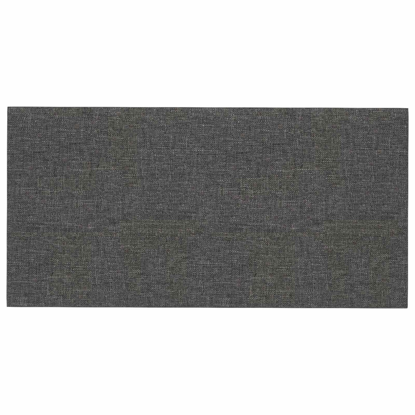 Testiera da Parete 12 pcs Grigio scuro 30 x 15 cm Tessuto | homemem39