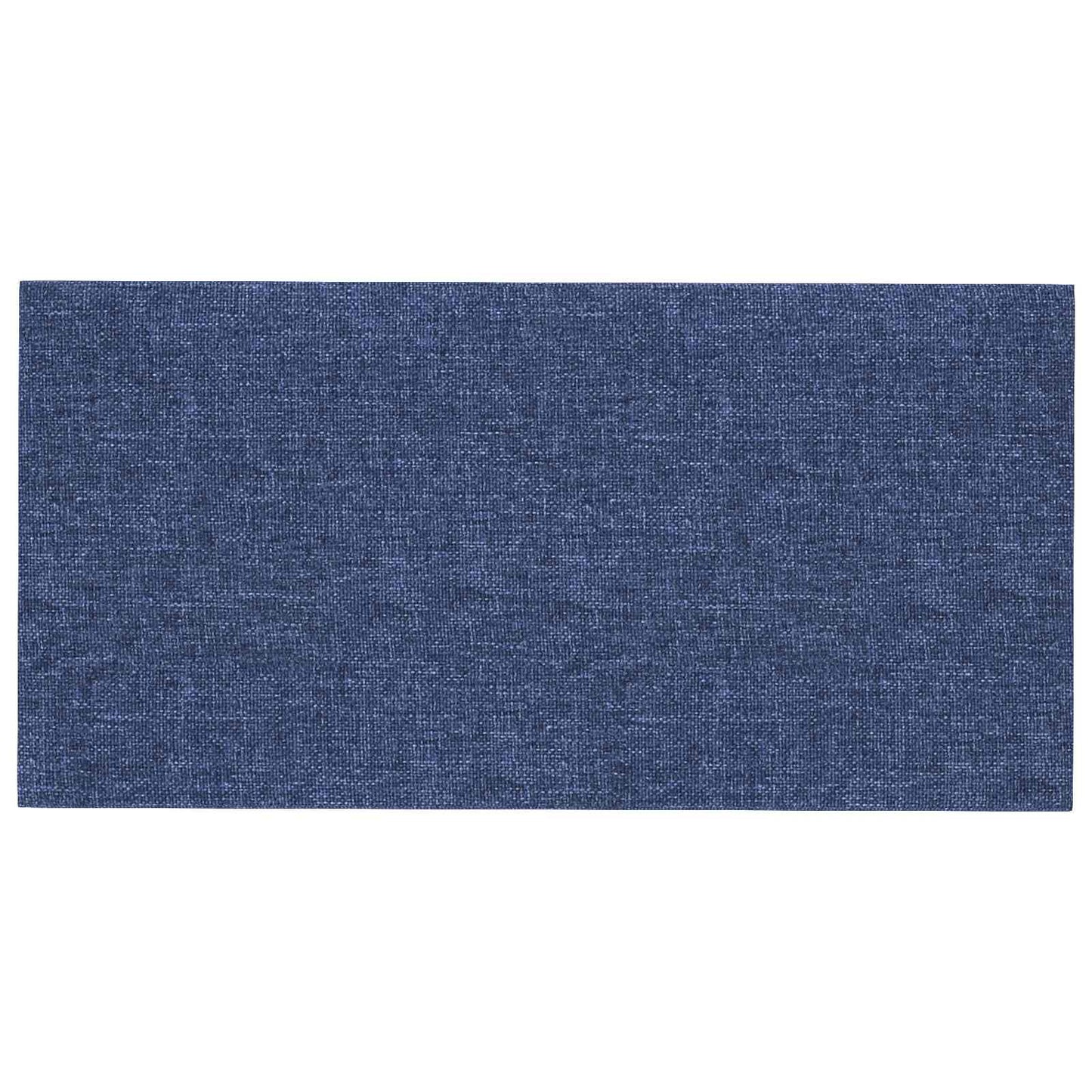 Testiera da Parete 12 pcs Blu 30 x 15 cm Tessuto | homemem39
