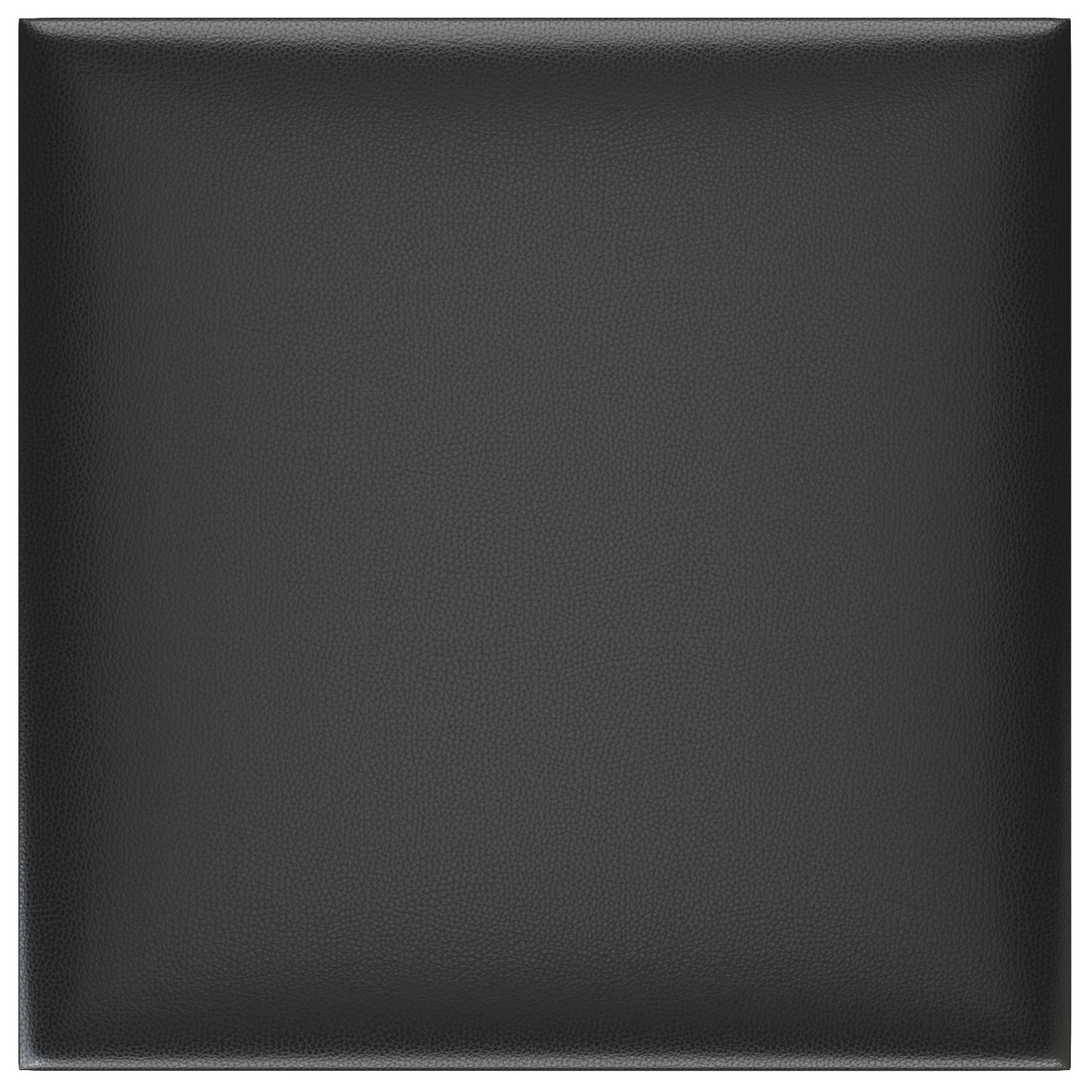 Testiera da Parete 12 pcs Nero 30 x 30 cm Tessuto