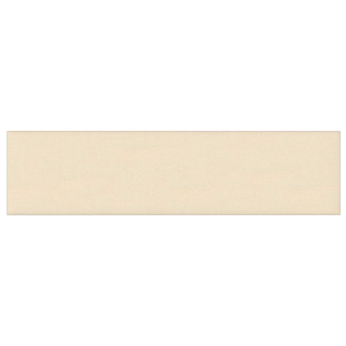 Testiera da Parete 12 pcs Crema 60 x 15 cm Tessuto | homemem39