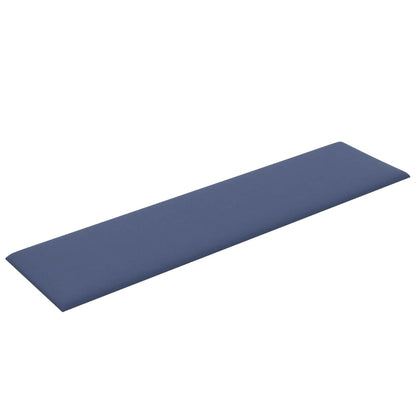 Testiera da Parete 12 pcs Blu 60 x 15 cm Tessuto | homemem39