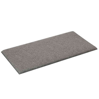Testiera da Parete 12 pcs Grigio chiaro 60 x 30 cm Tessuto | homemem39