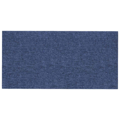 Testiera da Parete 12 pcs Blu 60 x 30 cm Tessuto | homemem39