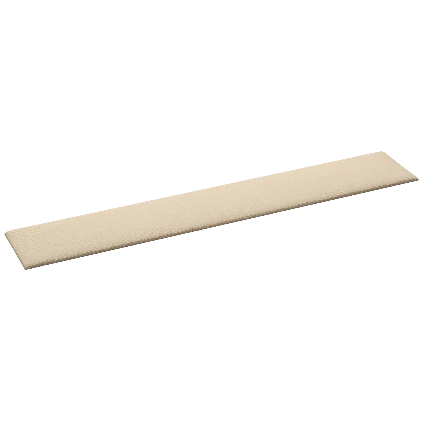 Testiera da Parete 12 pcs Crema 90 x 15 cm Tessuto | homemem39