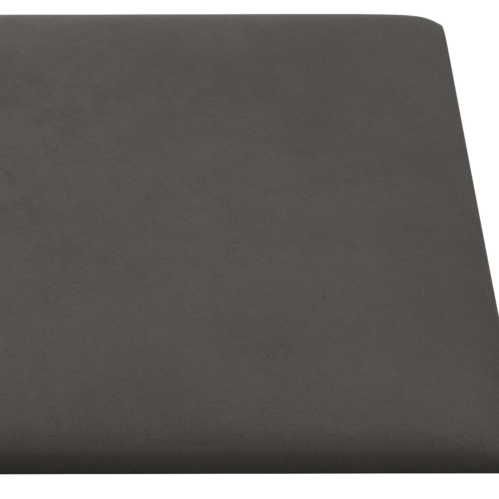 Testiera da Parete 12 pcs Grigio Scuro Velluto | homemem39