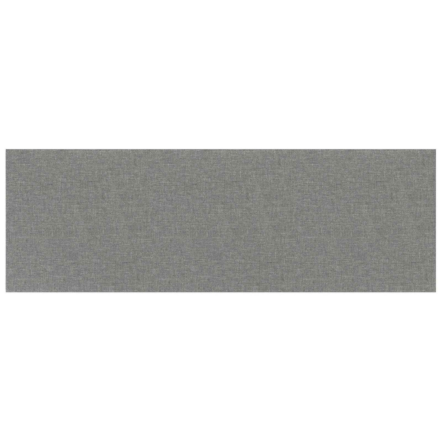 Testiera da Parete 12 pcs Grigio chiaro 90 x 30 cm Tessuto