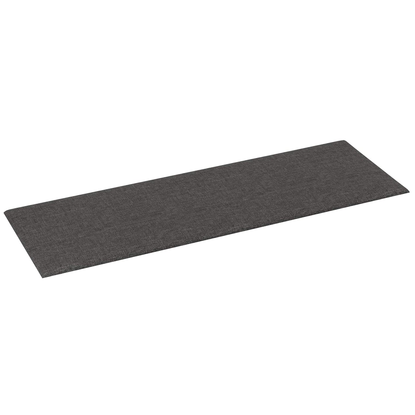 Testiera da Parete 12 pcs Grigio scuro 90 x 30 cm Tessuto | homemem39