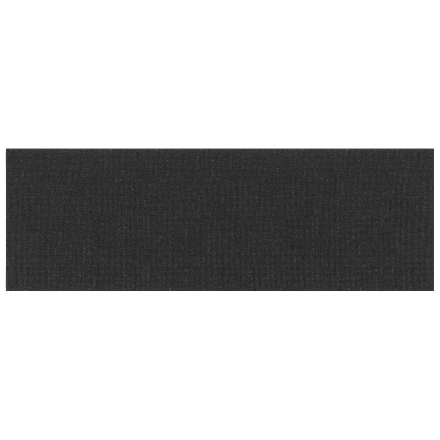 Testiera da Parete 12 pcs Nero 90 x 30 cm Tessuto | homemem39
