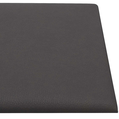 Testiera da Parete 12 pcs Grigio 90 x 30 cm Tessuto | homemem39