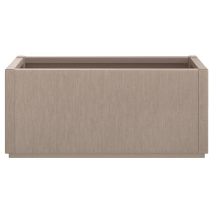 Fioriera da Giardino Marrone Chiaro 80x36x35 cm in PP | homemem39