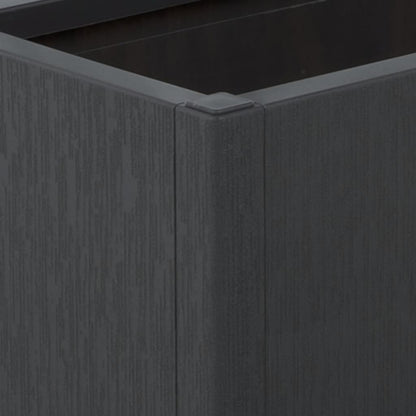 Fioriera da Giardino con Traliccio Grigio Scuro 80x36x140 cm PP - homemem39