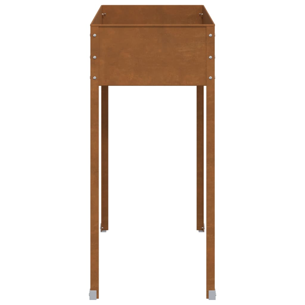 Fioriera da Giardino 100,5x40,5x90 cm in Acciaio Corten | homemem39