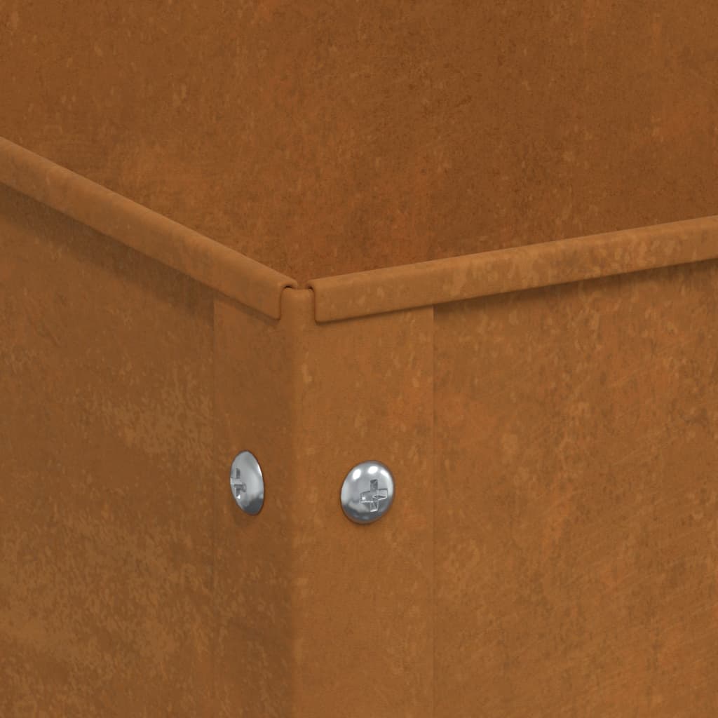 Fioriera da Giardino 100,5x40,5x90 cm in Acciaio Corten | homemem39