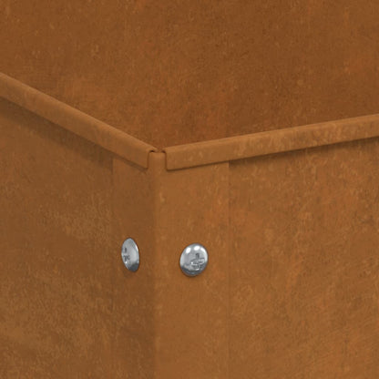 Fioriera da Giardino 100,5x40,5x90 cm in Acciaio Corten | homemem39