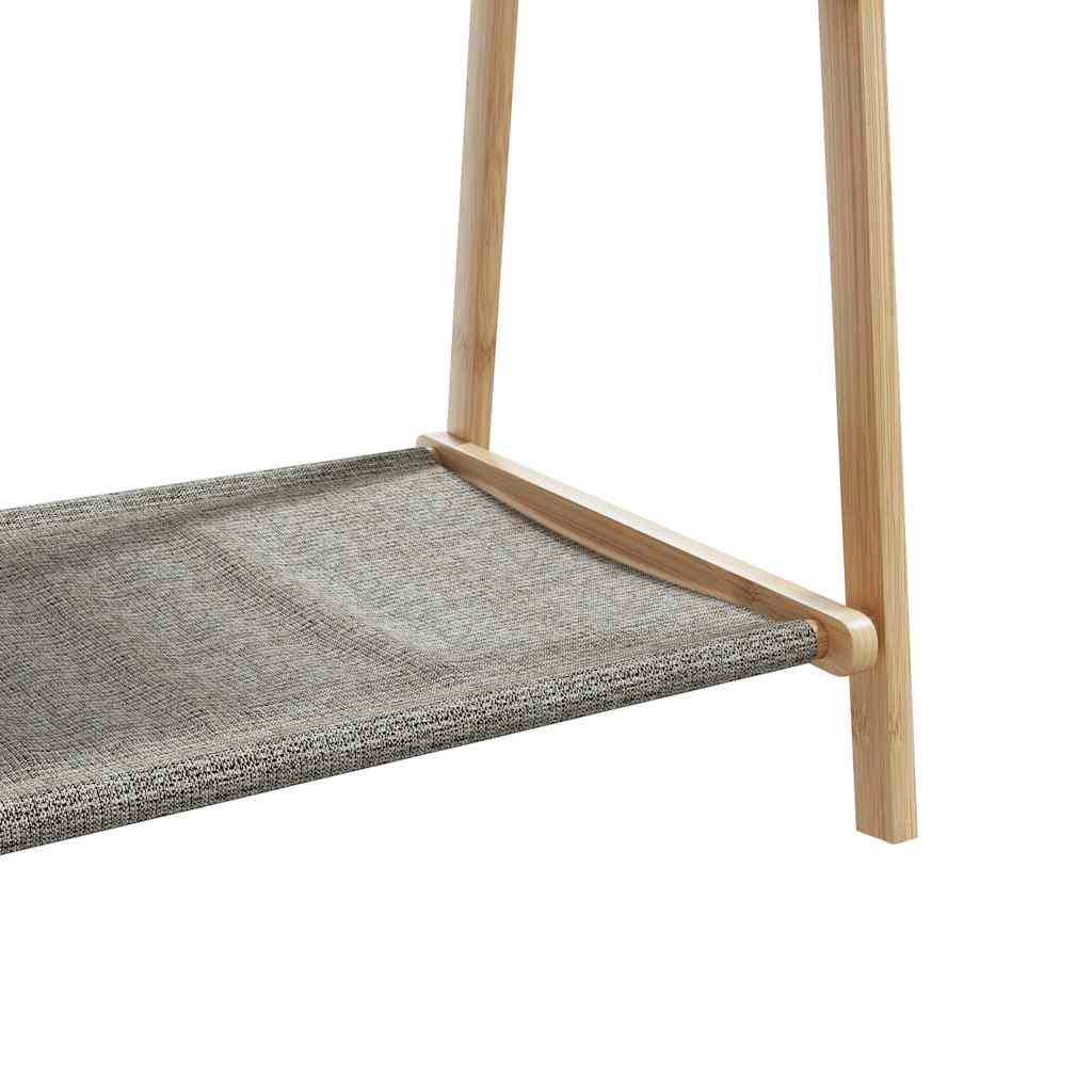 Appendiabiti con Ripiani 106x34x102 cm in Bambù | homemem39