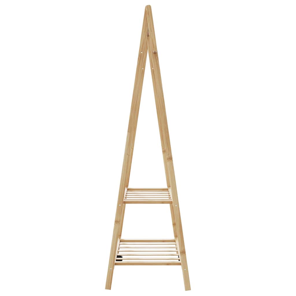 Appendiabiti con Ripiani 96x45,5x150,5 cm in Bambù | homemem39