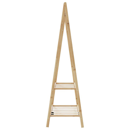 Appendiabiti con Ripiani 96x45,5x150,5 cm in Bambù | homemem39