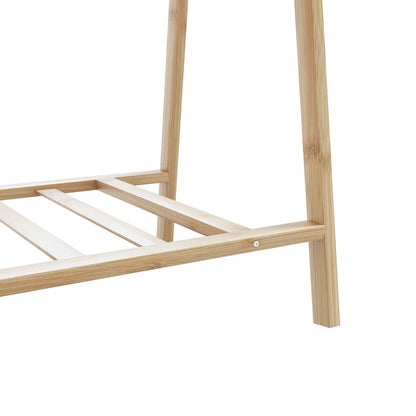 Appendiabiti con Ripiani 96x45,5x150,5 cm in Bambù | homemem39