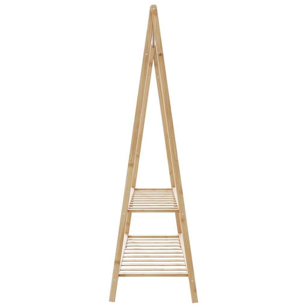 Appendiabiti con Ripiani 132x45,5x150,5 cm in Bambù | homemem39