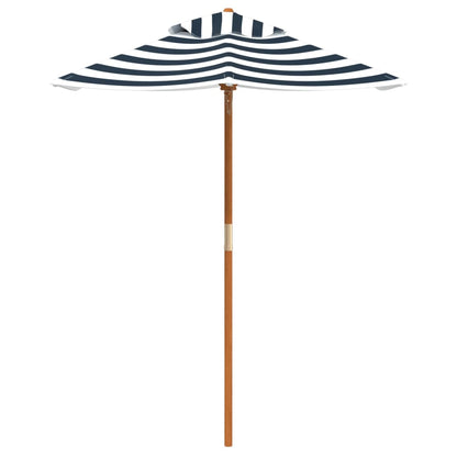 Ombrellone da Giardino per Bambini con Palo in Legno Ø120x140cm | homemem39