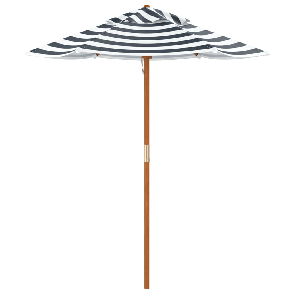 Ombrellone da Giardino per Bambini con Palo in Legno Ø120x140cm | homemem39