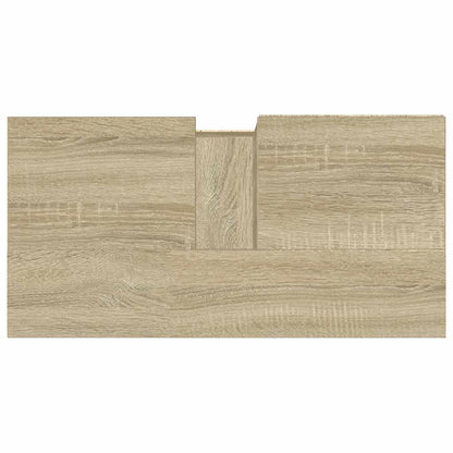Armadietto da Bagno Rovere Sonoma 65x33x60 cm Legno Multistrato | homemem39