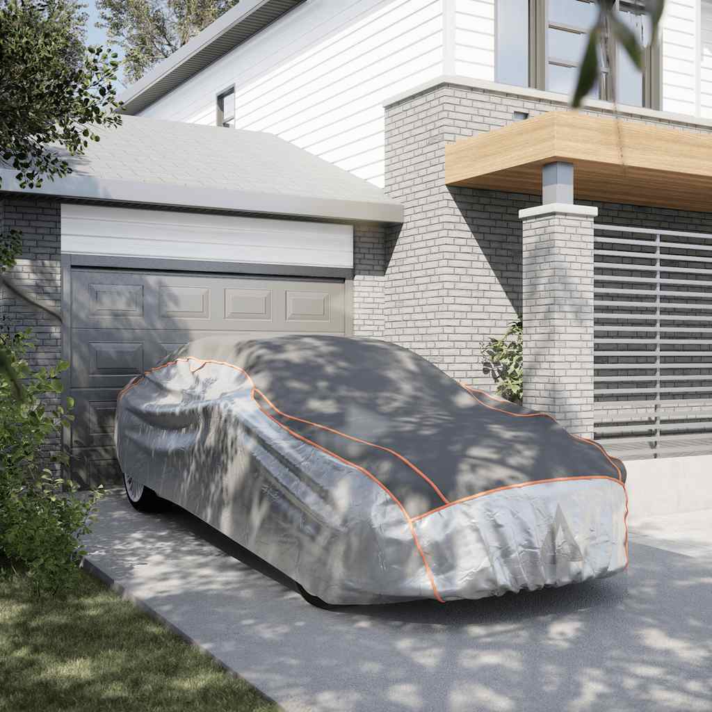 Telo Copriauto per Berlina Antigrandine XL Grigio e Argento | homemem39
