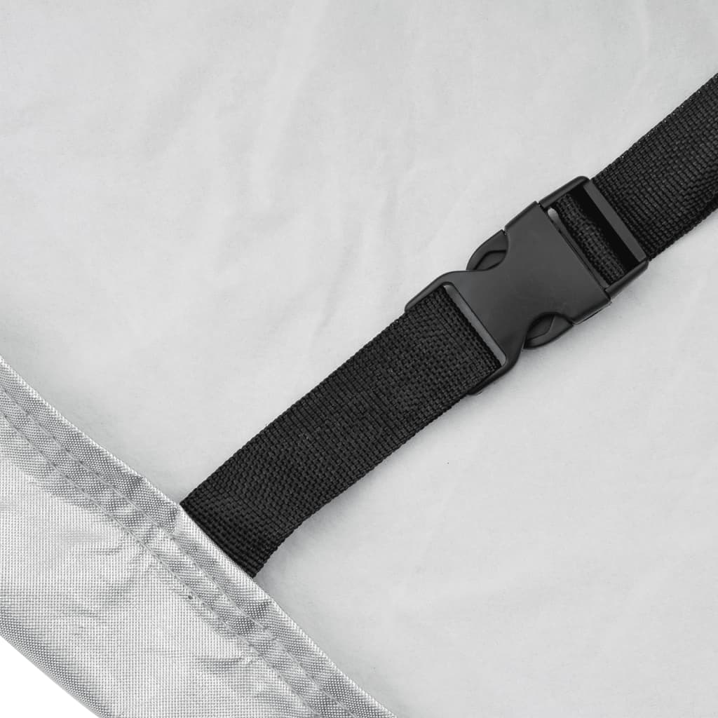 Copriauto per Berlina Cinghie con Fibbia Argento Pieno XL PEVA