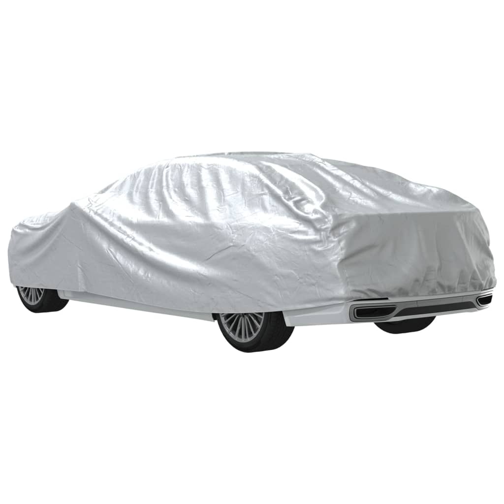 Copriauto per Berlina Cinghie con Fibbia Argento Pieno XXL PEVA | homemem39
