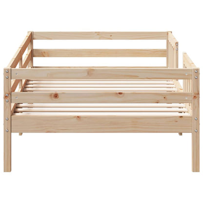 Giroletto senza Materasso 100x200 cm in Legno Massello di Pino | homemem39
