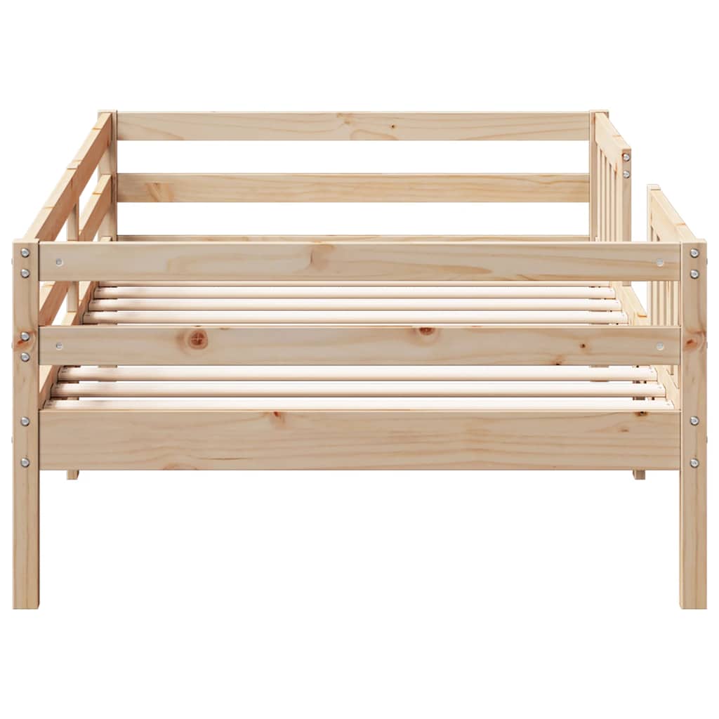 Letto senza Materasso 90x200 cm in Legno Massello di Pino | homemem39