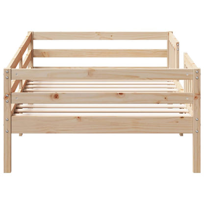 Letto senza Materasso 90x200 cm in Legno Massello di Pino | homemem39