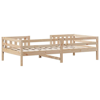 Letto senza Materasso 90x200 cm in Legno Massello di Pino | homemem39