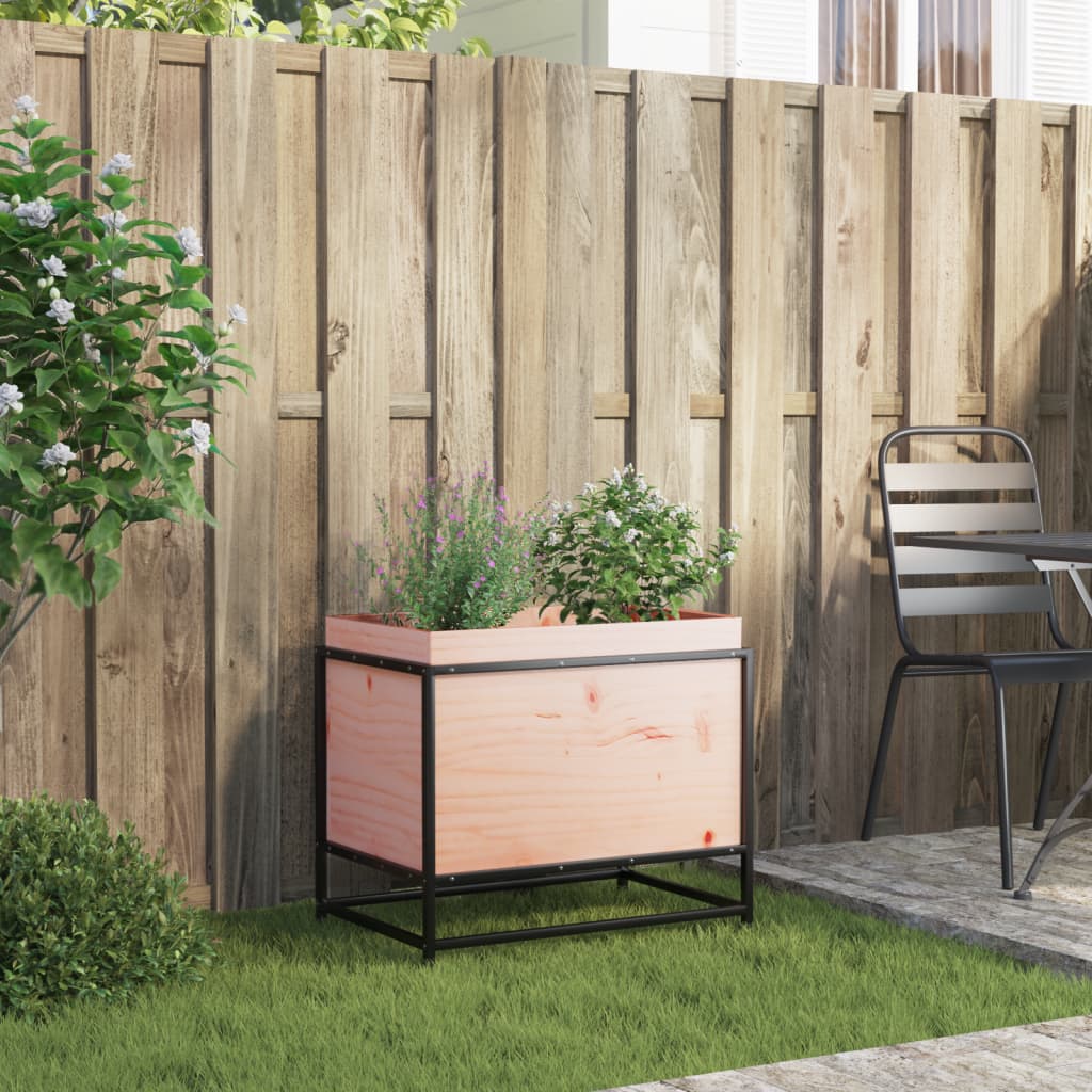 Fioriera da Giardino 60x40x50 cm in Legno Massello Di Douglas - homemem39