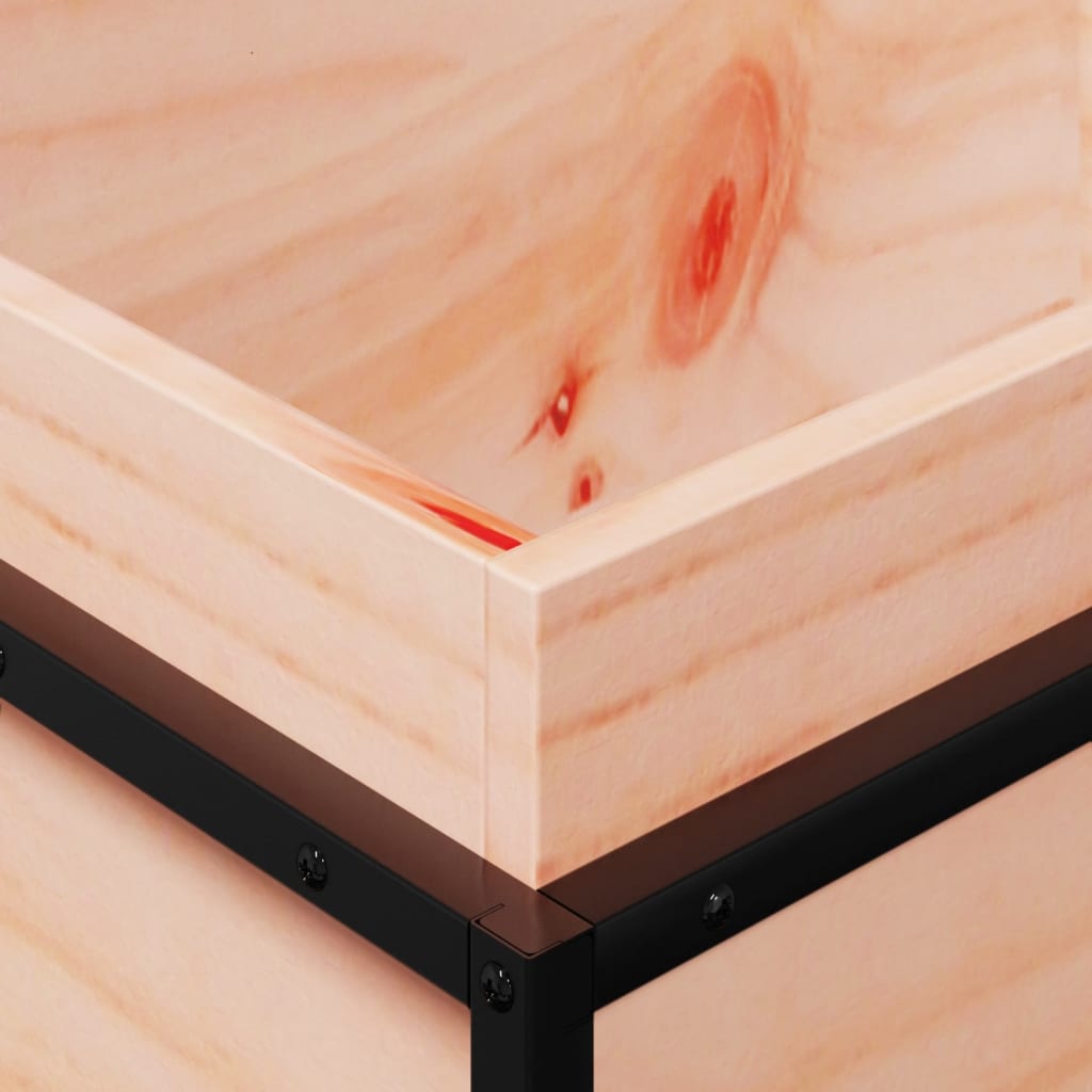 Fioriera da Giardino 60x40x50 cm in Legno Massello Di Douglas - homemem39