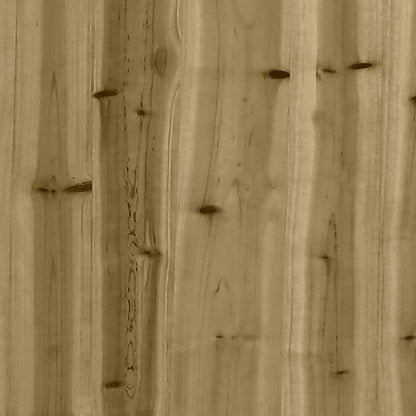 Fioriera da Giardino 60x40x50 cm in Legno di Pino Impregnato - homemem39
