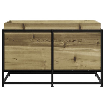 Fioriera da Giardino 80x40x50 cm in Legno di Pino Impregnato - homemem39