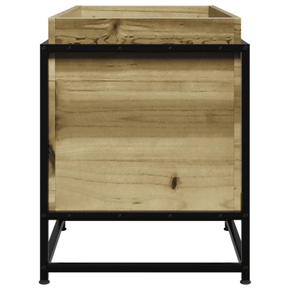 Fioriera da Giardino 80x40x50 cm in Legno di Pino Impregnato - homemem39