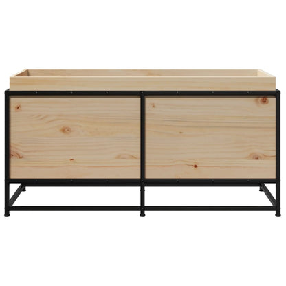 Fioriera da Giardino 100x40x50 cm in Legno Massello di Pino - homemem39