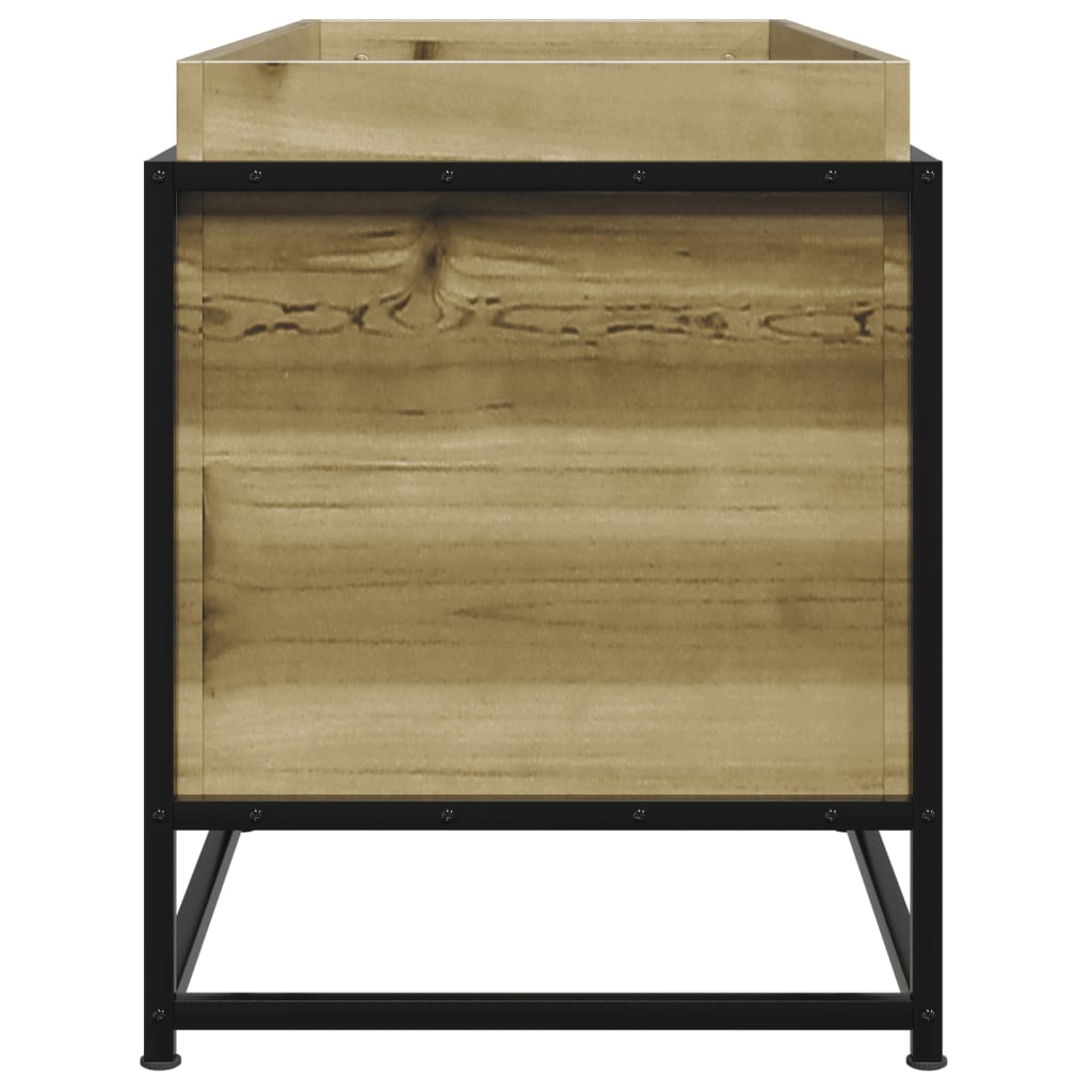 Fioriera da Giardino 100x40x50 cm in Legno di Pino Impregnato - homemem39