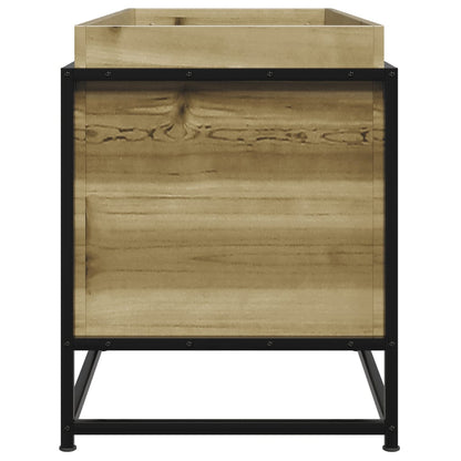 Fioriera da Giardino 100x40x50 cm in Legno di Pino Impregnato - homemem39