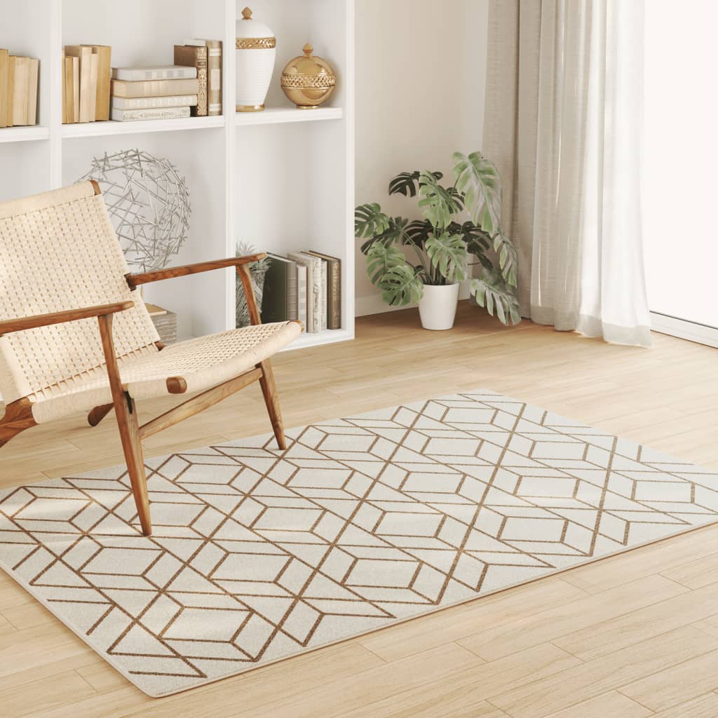 Tappeto a Pelo Corto Multicolore 120x180 cm Interni/Esterni - homemem39