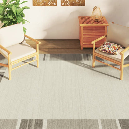 Tappeto a Pelo Corto Multicolore 190x300 cm Interni/Esterni - homemem39