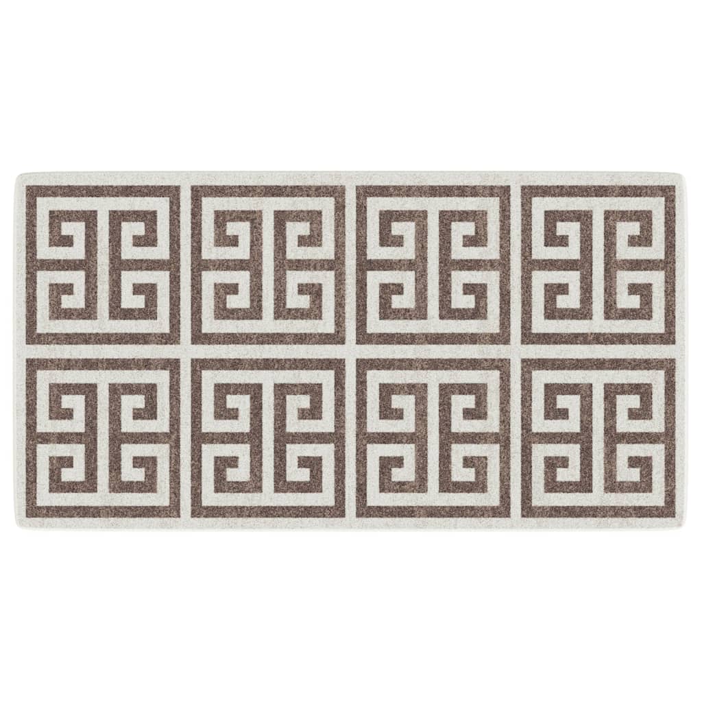 Tappeto a Pelo Corto Multicolore 80x150 cm Interni/Esterni - homemem39