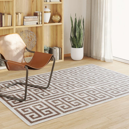 Tappeto a Pelo Corto Multicolore 160x230 cm Interni/Esterni - homemem39