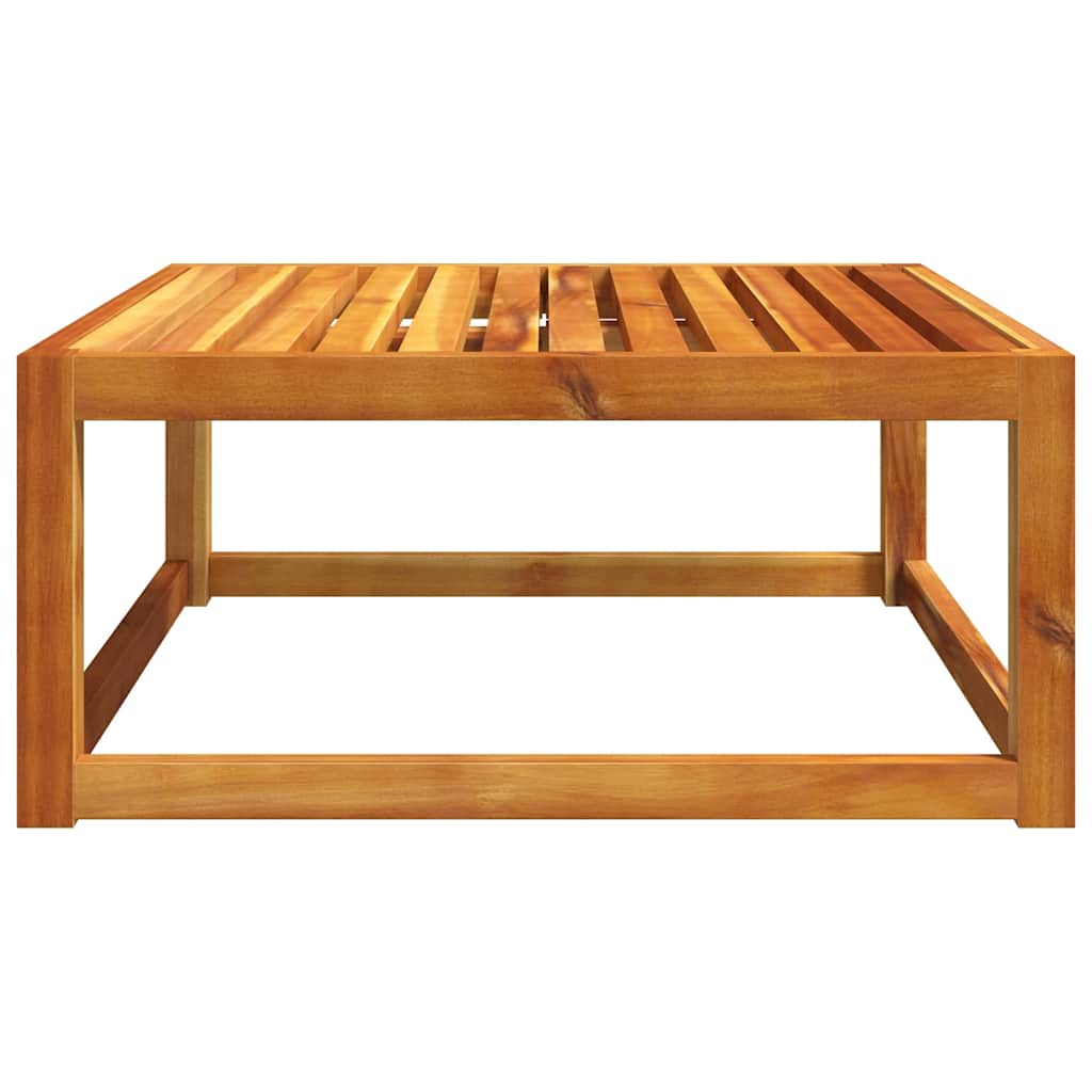 Tavolo da Giardino 65x65x29 cm in Legno Massello di Acacia | homemem39